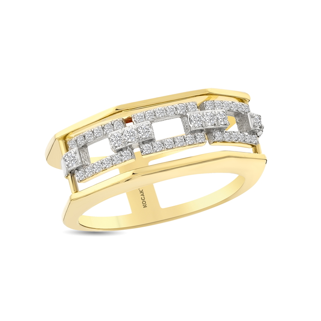 0.26 Karat EF SI Tasarım Pırlanta Yüzük