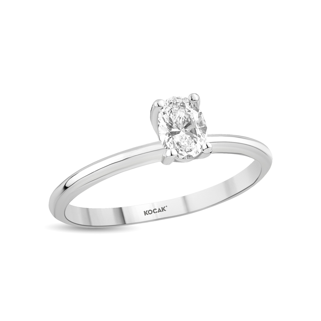 0.30 Karat FG SI Tektaş Pırlanta Yüzük