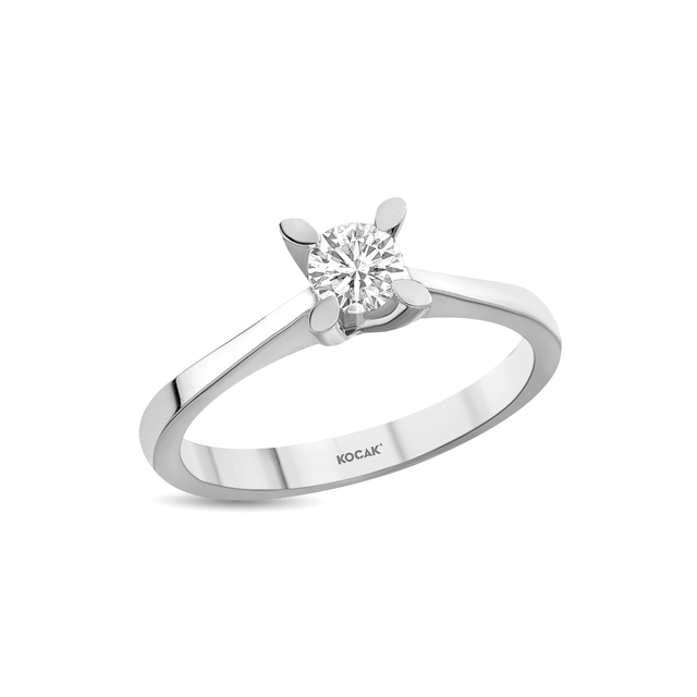 0.70 Karat FG SI Tektaş Pırlanta Yüzük