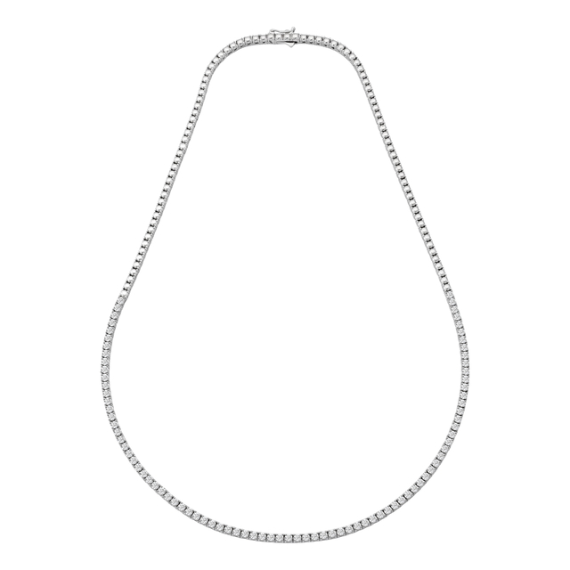 6.54 Karat Su Yolu Pırlanta Gerdanlık