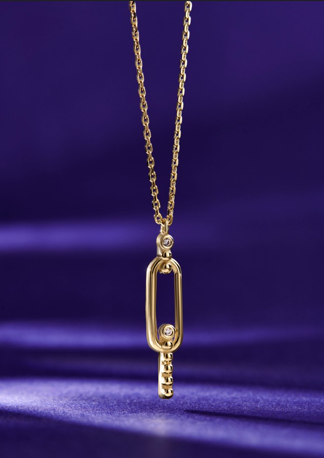 14 Ayar Golden Link Altın Kolye