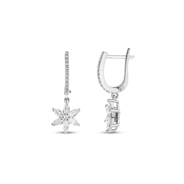 0.91 Karat Pırlanta Küpe