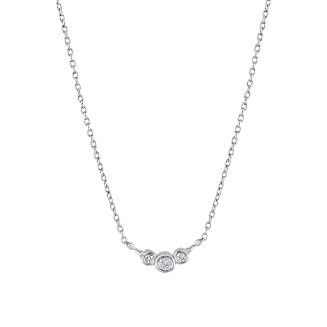 0.04 Karat FG SI Pırlanta Kolye