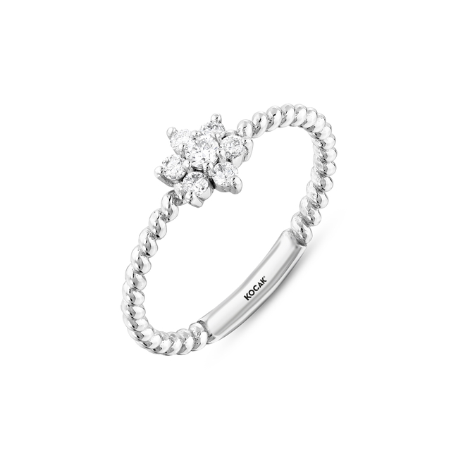 0.17 Karat Tasarım Pırlanta Yüzük