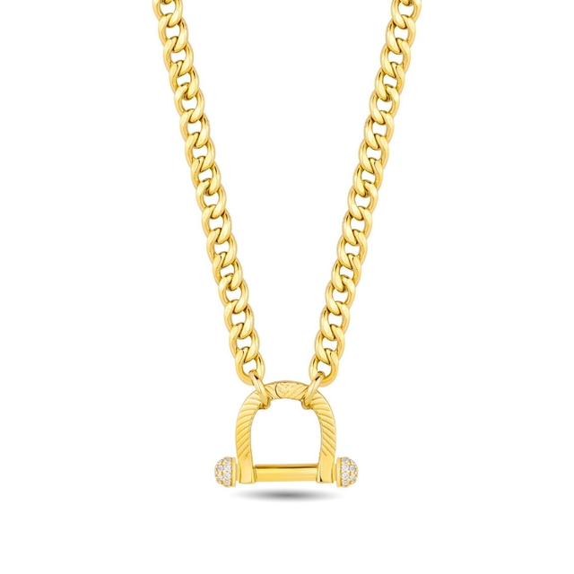 14 Ayar Festie Gurmet Tasarım Altın Kolye