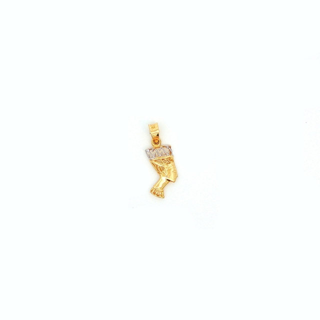 14 Ayar Nefertiti Altın Kolye Ucu